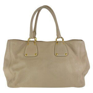 Prada Beige Dino tote bag Vitello Tan leather shoulder